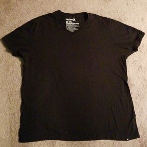 Black Hurley Vneck Tshirt